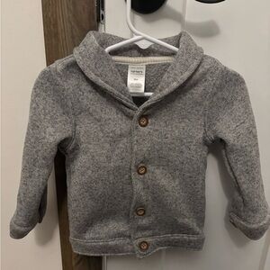 Carter's Gray 18m Button-Up Jacket